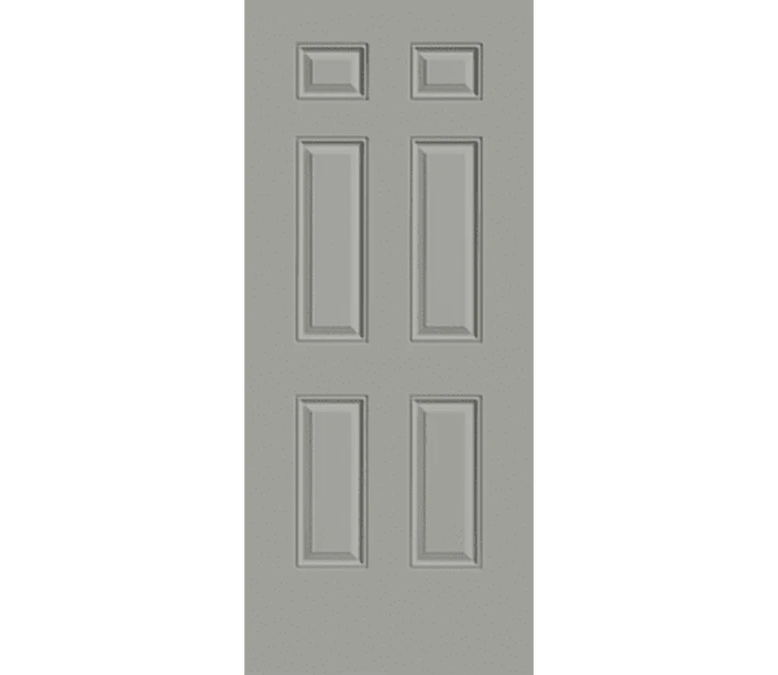 Orlando 6 Panel Steel Entry Door