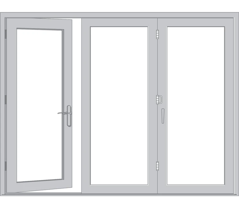 Orlando Pella Architect Reserve Series Contemporary Bifold Patio Door