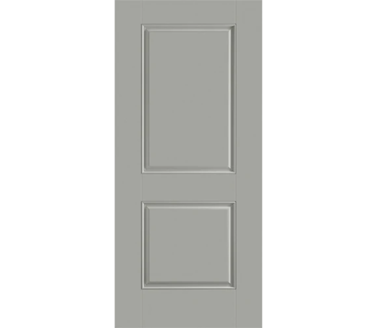 Orlando Two Panel Square Fiberglass Entry Door